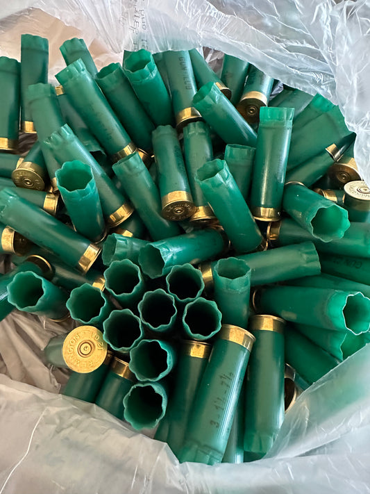 100 Once Fired Hulls Remington Gun Club 12 Ga 2 3/4 In hulls