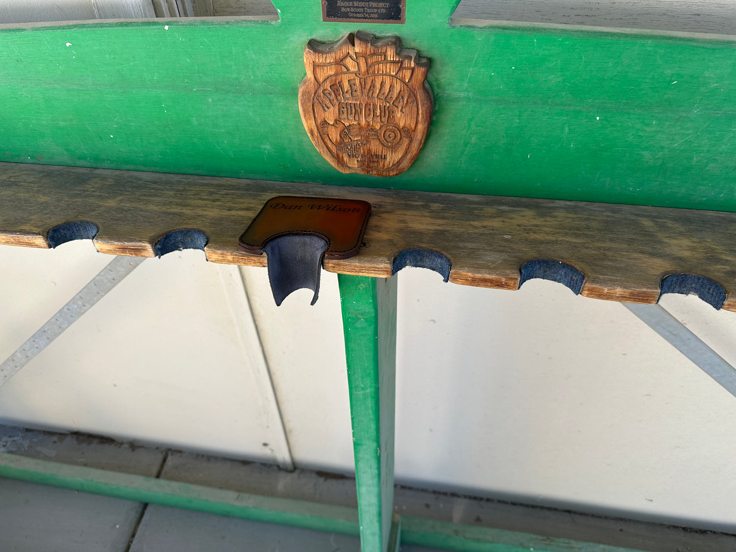 Leather Shotgun Rest, Rib rest, Barrel Pad, Gun Rest