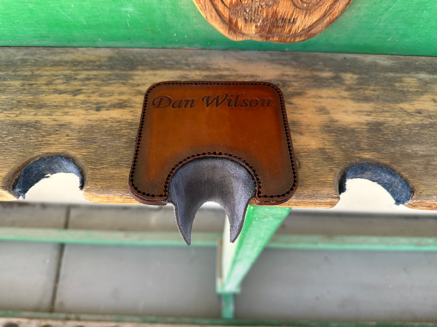 Leather Shotgun Rest, Rib rest, Barrel Pad, Gun Rest