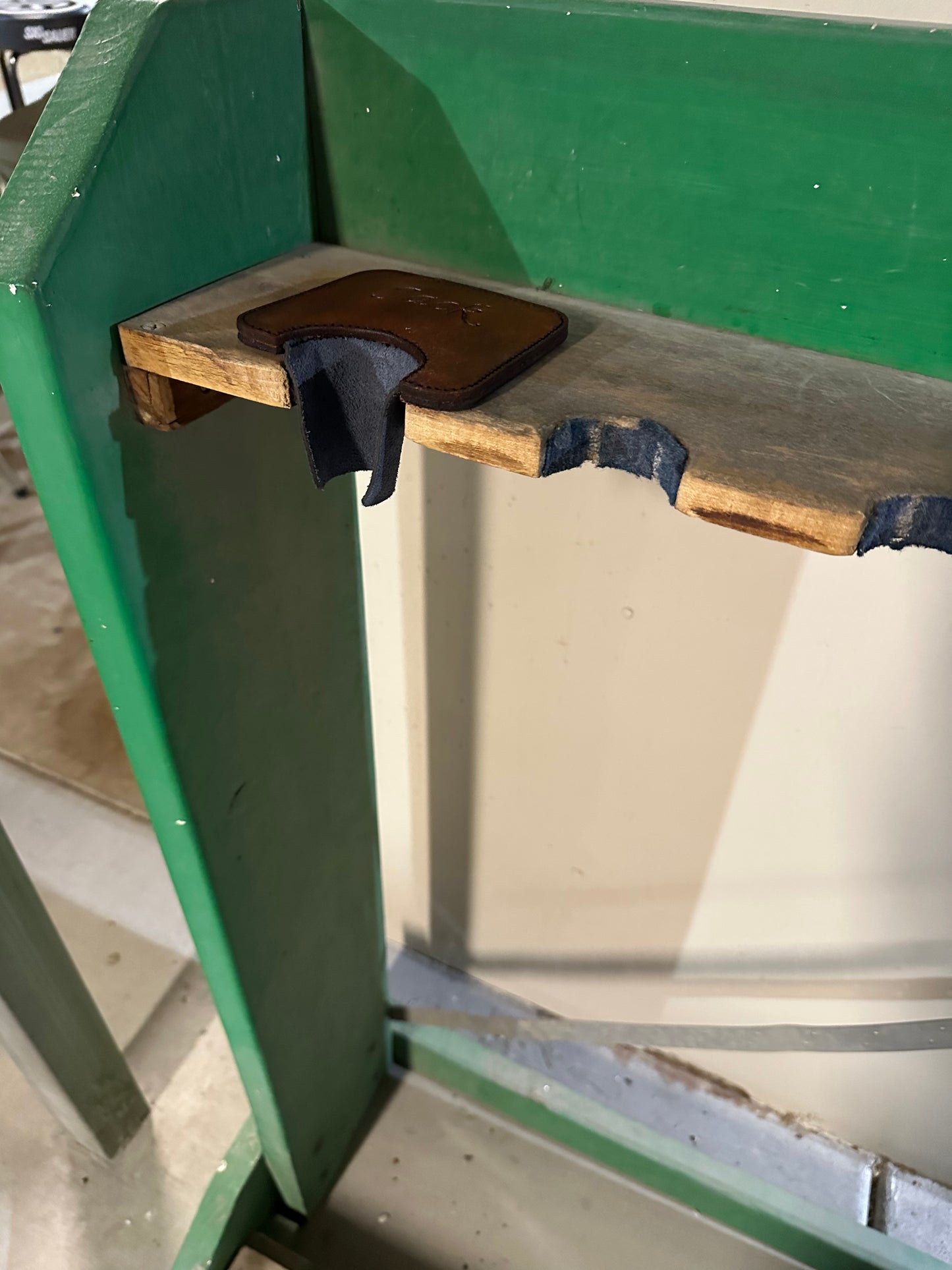 Leather Shotgun Rest, Rib rest, Barrel Pad, Gun Rest