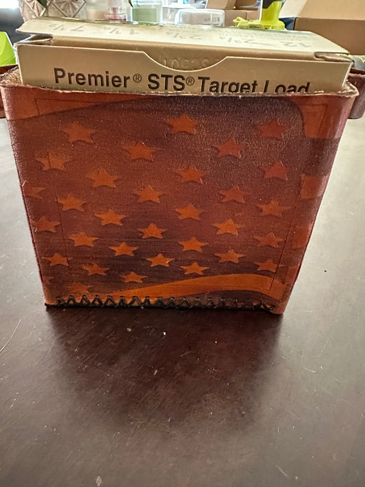 NEW! Handmade in the USA! Shell Box Pouch - Clip On