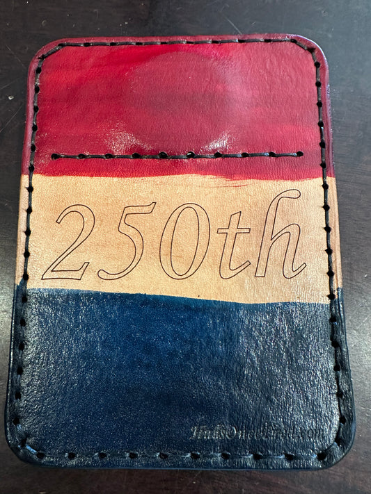 Custom Leather Magnetic Barrel Rest - Your Logo, Name Photo etc.